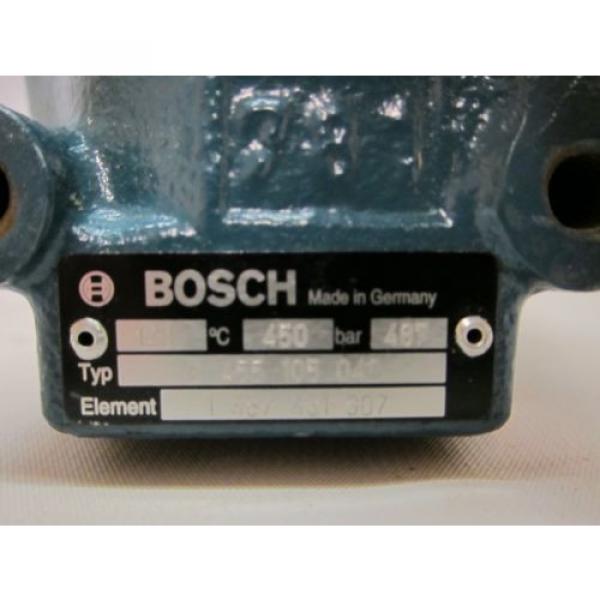 New Bosch Rexroth 0455105042 Heavy Duty Hydraulic Filter 120C 450 Bar  #3 image