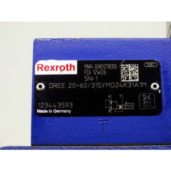 Rexroth  R901278310 /  DREE 20-60/315YMG24K31A1M  /  Proportional valve ventil #2 image