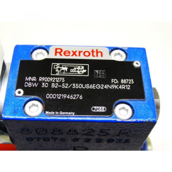 Rexroth  R900921275 / DBW 30 B2-52/350US6EG24N9K4R12  + R900325445 Invoice #3 image