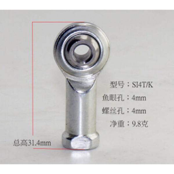 4pc EE219068/219117  4mm Internal screw rod end joint bearing  SI4T/K Tapered Roller Bearings #1 image
