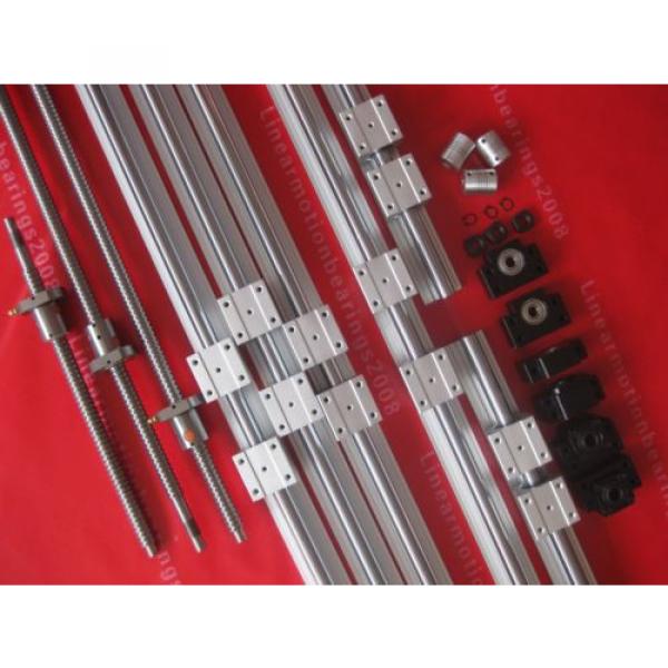 3 420TDO600-1    Lead screws ballscrew +3set SBR rails + BK/BF10+3 couplings (Free shipping) After-sales Maintenance #1 image