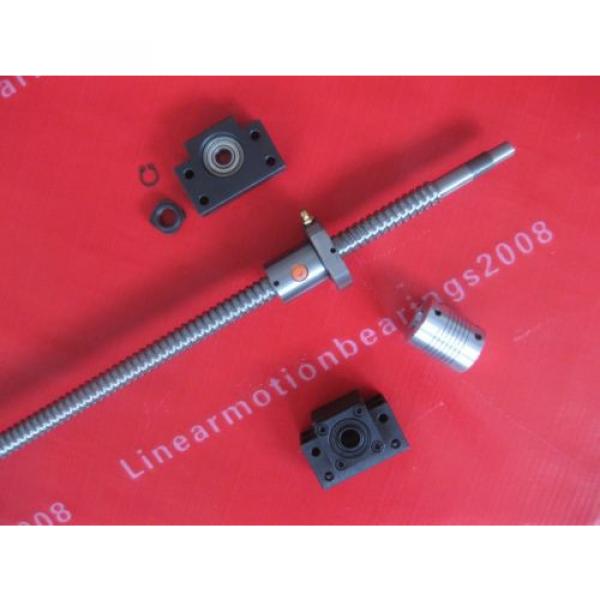 1antibacklash L623149/L623114  ballscrew ball screw 1605-1150mm-C7+BK12 BF12 + coupling  for CNC Roller Bearing #1 image