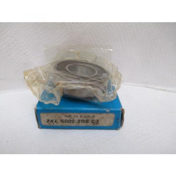 NEW ZKL BALL BEARING 6002 2RS C3 60022RSC3 6002-2RS #1 image