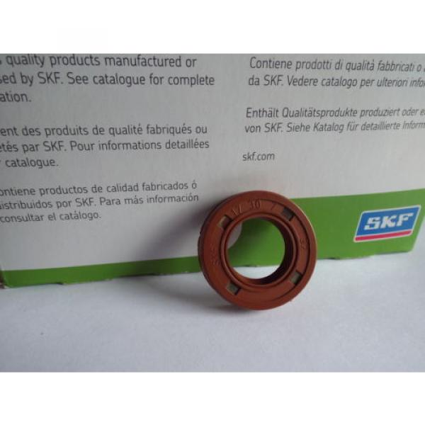 Oil Seal SKF Viton 17x30x7mm Double Lip R23/TC #1 image