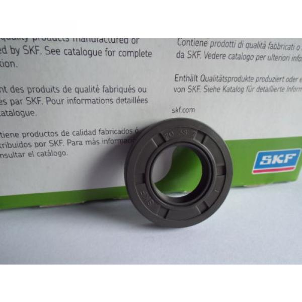 Oil Seal SKF 20x38x7mm Double Lip R23/TC #1 image
