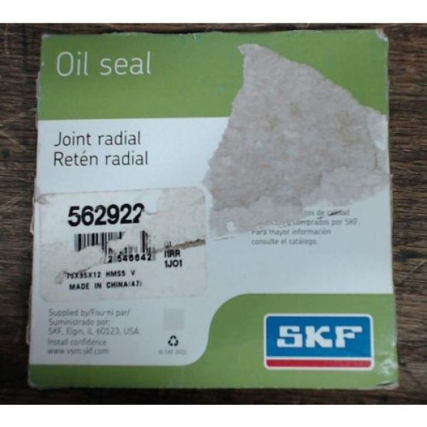 NIB SKF oil seal 562922 75x95x12 HMS5 V - 60 day warranty #2 image