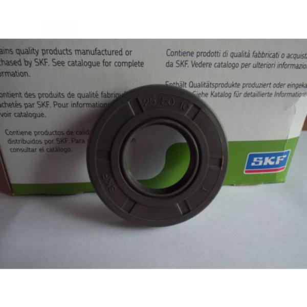 Oil Seal SKF 25x50x10mm Double Lip R23/TC #1 image