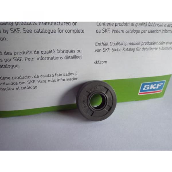 Oil Seal SKF 10x26x7mm Double Lip R23/TC #1 image
