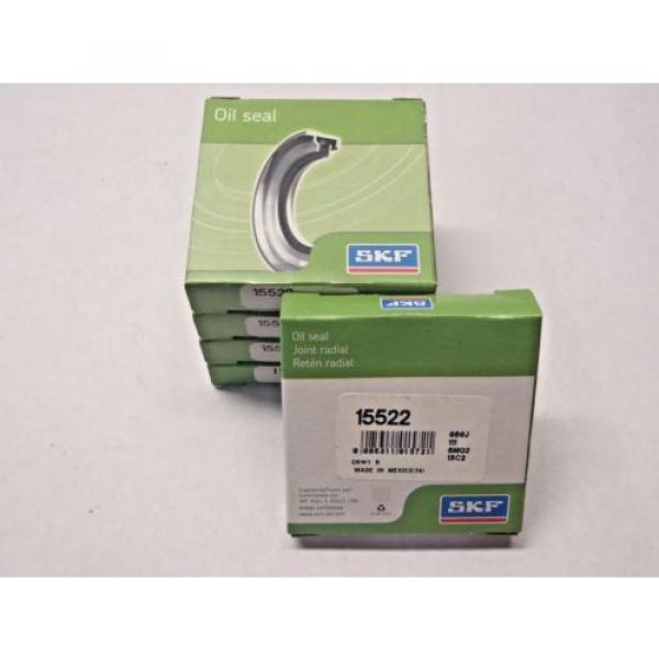 SKF OIL SEALS 15522  LOT OF (5)   NEW!     *Free shipment* #1 image
