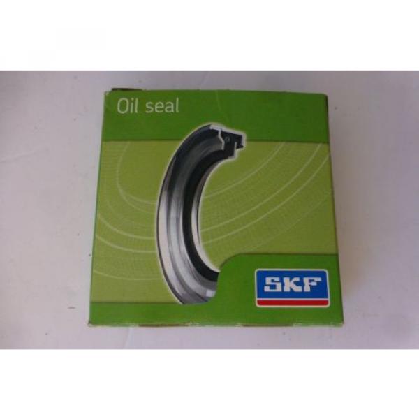 SKF SHAFT OIL SEAL #14807 1-1/2x1-7/8x1/4&#034;, CRW1, Nitrile #1 image