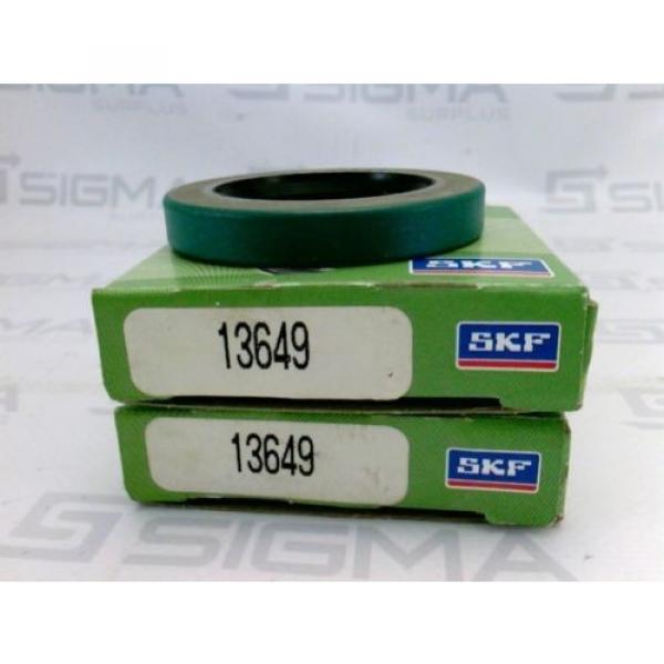 SKF 13649 Oil Seal  New (Lot of 2) #1 image
