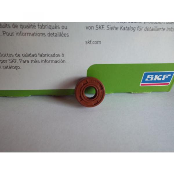 Oil Seal SKF Viton 8x18x7mm Double Lip R23/TC #1 image
