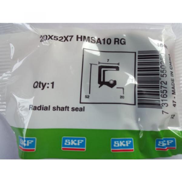 Oil Seal SKF 20x52x7mm Double Lip R23/TC #2 image