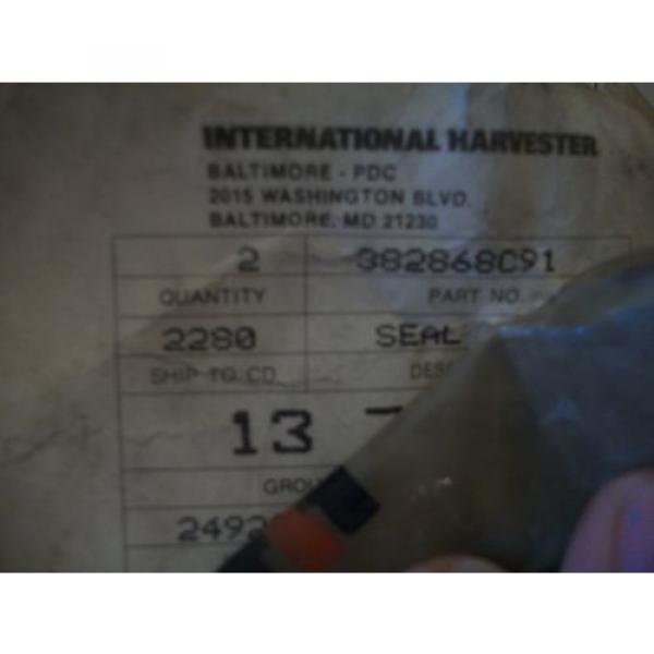 Lot of 2 Navistar International Harvester Oil Seal 382868C91, SKF20055 NOS! #1 image