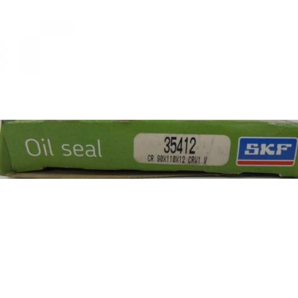 SKF, OIL SEAL 35412, CR 90X110X12 MM, ENGINE CRANKSHAFT REAR SEAL, CRW1 #2 image