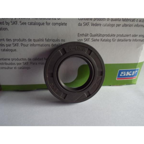 Oil Seal SKF 25x45x8mm Double Lip R23/TC #1 image