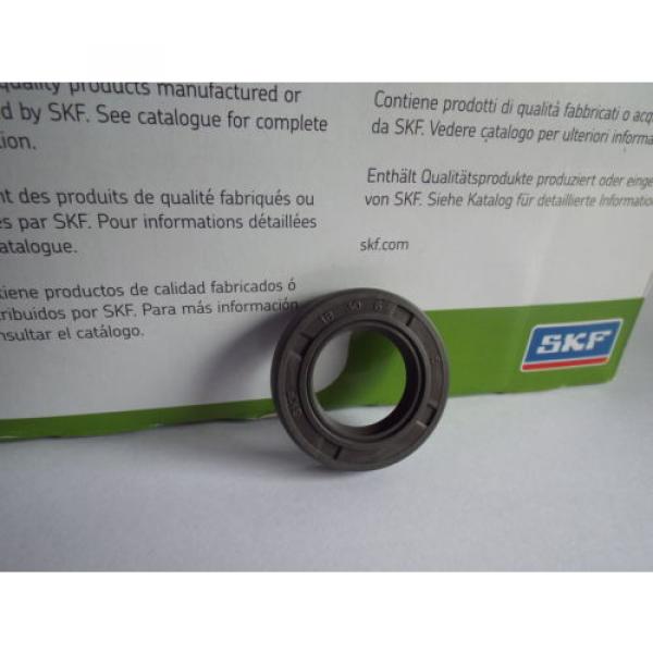 Oil Seal SKF 18x30x6mm Double Lip R23/TC #1 image