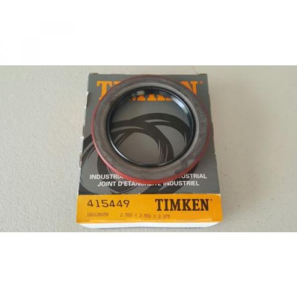 415449 TIMKEN NATIONAL  CR SKF 24988 2.5 X 3.5 X .375 OIL GREASE SEAL #2 image