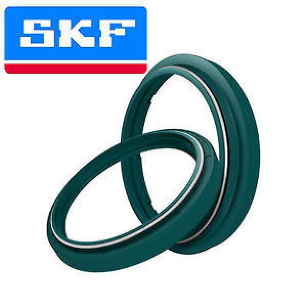 SKF Fork Oil Seal &amp; Dust Wiper Kit Green WP 43mm Forks For 2003-2014 KTM 85 SX #1 image