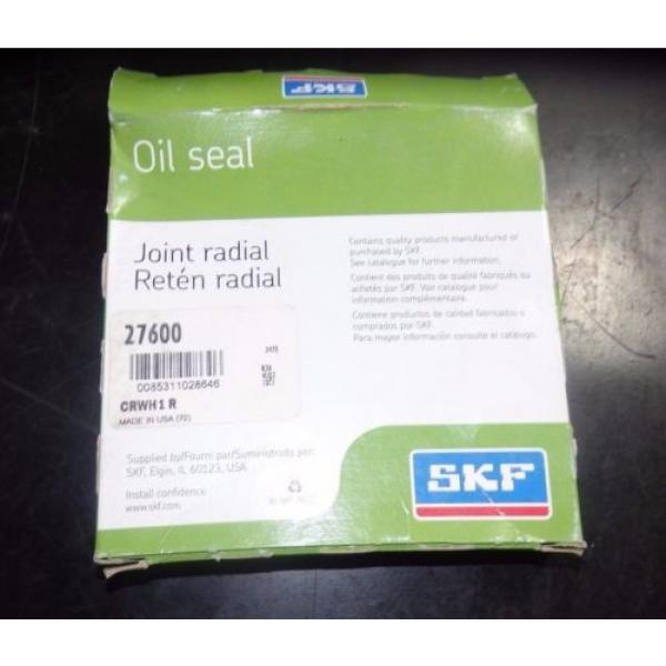 SKF Nitrile Oil Seal, 2.75&#034; x 4.249&#034; x .4375&#034;, QTY 1, 27600, |2238eJO2 #5 image