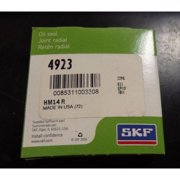 SKF Nitrile Oil Seal, .5&#034; x .8438&#034; x .25&#034;, QTY 1, 4923 |8278eJO1 #4 image