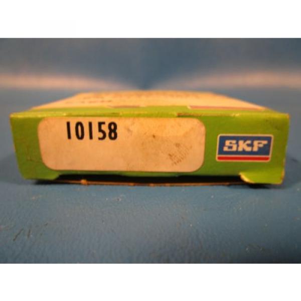 SKF 10158, Oil Seal: Single Lip With Spring Shaft Seal, W, CR 10158 #4 image
