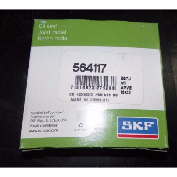 SKF Nitrile Oil Seal, QTY 1, 42mm x 62mm x 8mm, 564117 |3965eJO1 #4 image