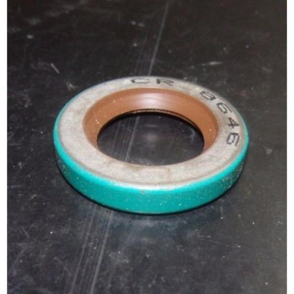 SKF Fluoro Rubber Oil Seal, QTY 1, .875&#034; x 1.375&#034; x .25&#034;, 8646 |9105eJO2 #2 image