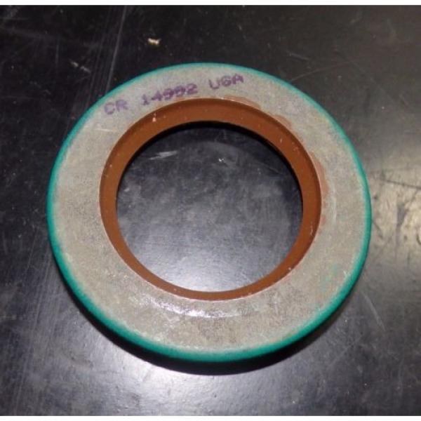 SKF Fluoro Rubber Oil Seal, 1.5&#034; x 2.374&#034; x .3125&#034;, QTY 1, 14992, 3377LJO2 #2 image