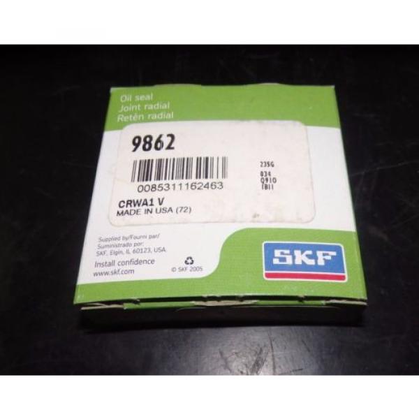 SKF Fluoro Rubber Oil Seal, QTY 1, 1&#034; x 1.499&#034; x .315&#034;, 9862, 9624LKO3 #4 image
