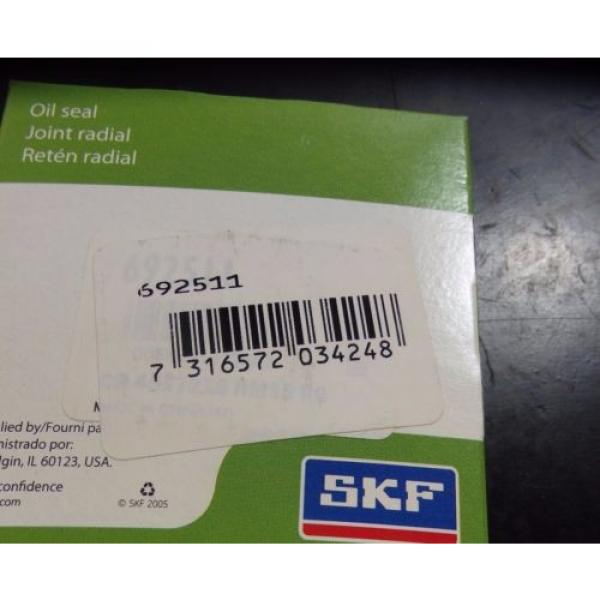 SKF Nitrile Oil Seal, 45mm x 72mm x 8mm, QTY 1, 692511 |3602eJO1 #5 image