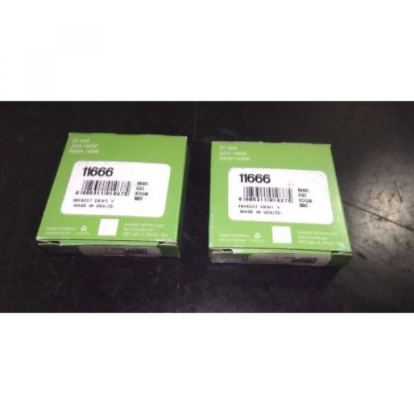 SKF Fluoro Rubber Oil Seals, QTY 2, 30mm x 62mm x 7mm, 11666 |0263eJN1 #3 image