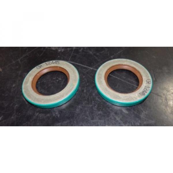 SKF Fluoro Rubber Oil Seals QTY 2, CRW1 Design 1.25&#034; x 2&#034; x .25&#034; 12445 |9468eJN1 #1 image