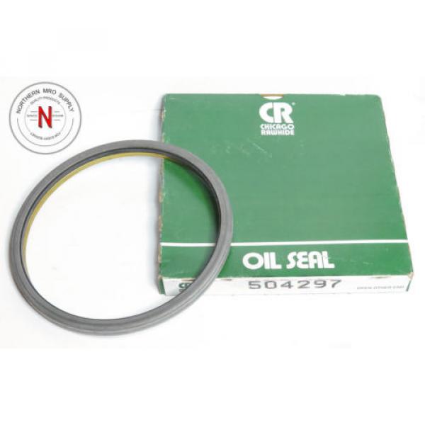 SKF / CHICAGO RAWHIDE CR 504297 OIL SEAL, 5.500&#034; x 6.127&#034; x .359&#034; #2 image