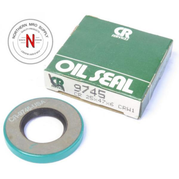 SKF / CHICAGO RAWHIDE CR 9745 OIL SEAL,  25mm x 47mm x 6mm #1 image