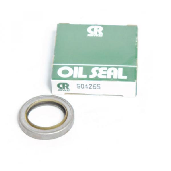 SKF / CHICAGO RAWHIDE CR 504265 OIL SEAL, 1.125&#034; x 1.628&#034; x .28125&#034; (9/32&#034;) #2 image