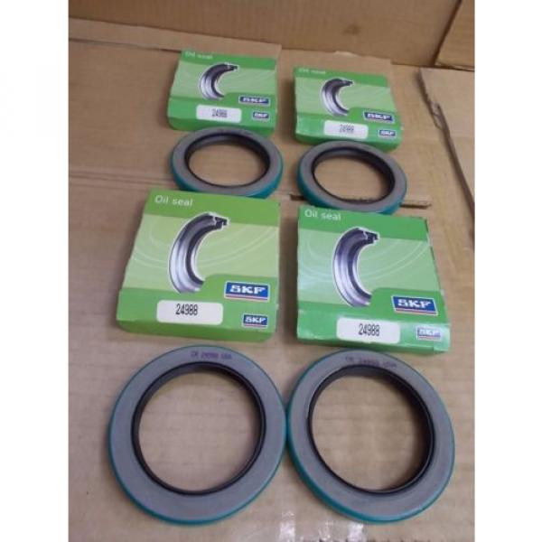 SKF Oil Seal Lot of 4, 24988, CRWHA1R #1 image