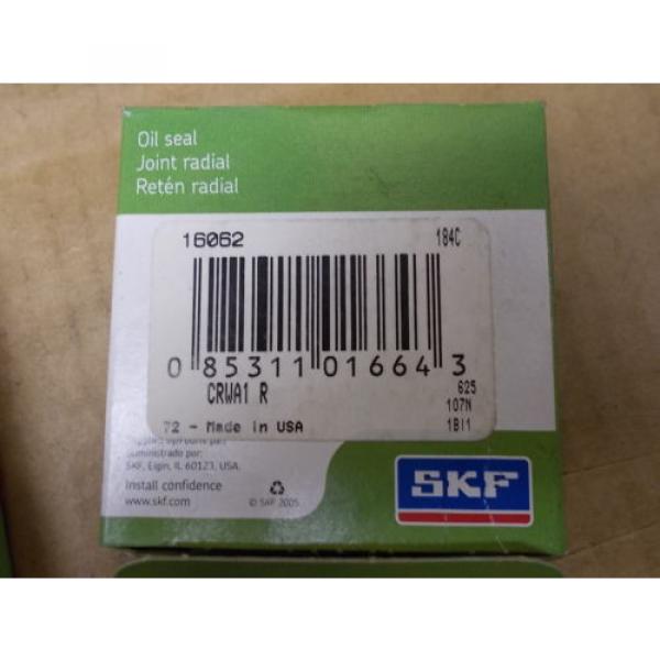 SKF Oil Seal 16062, Lot of 3, CRWA1R #4 image