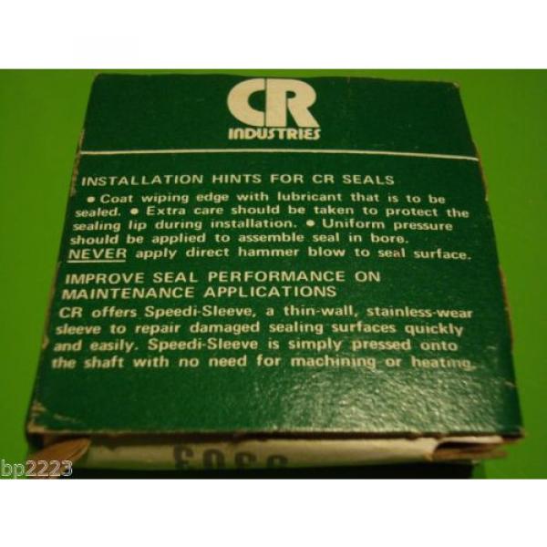 CR INDUSTRIES, SKF, SHAFT OIL SEAL 9303, 78&#034; SHAFT, NEW #5 image