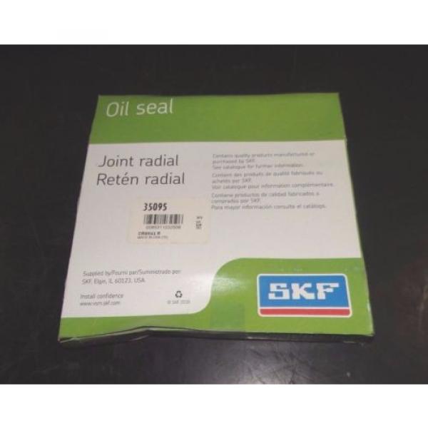 SKF Nitrile Oil Seal, 3.5&#034; x 5.126&#034; x .4375&#034;, QTY 1, 35095 |7494eJP4 #5 image