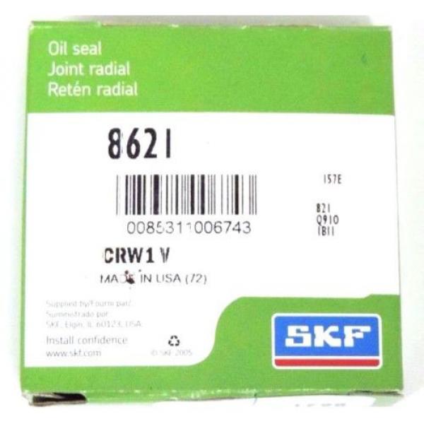 NIB SKF 8621 SINGLE LIP OIL SEAL CRW1V #4 image