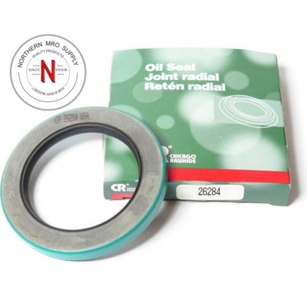 SKF / CHICAGO RAWHIDE CR 26284 OIL SEAL, 2.625&#034; (2-5/8&#034;) x 3.751&#034; x .375&#034; (3/8&#034;) #1 image