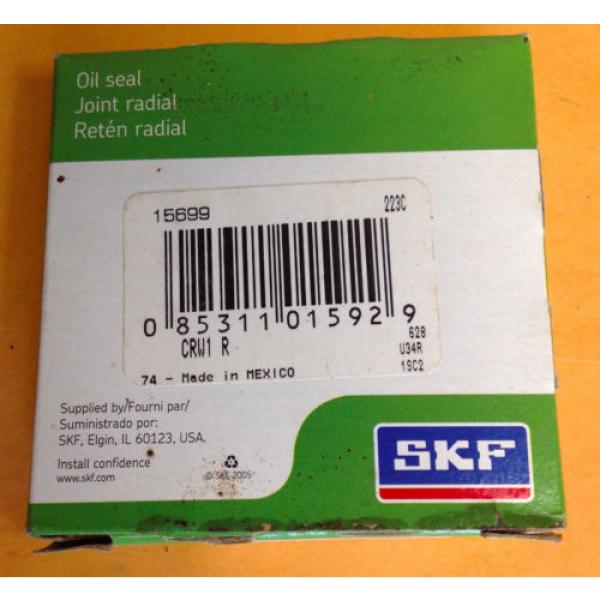 SKF 15699 Automatic Transmission Output Shaft Joint Radial Oil Seal - NEW #3 image